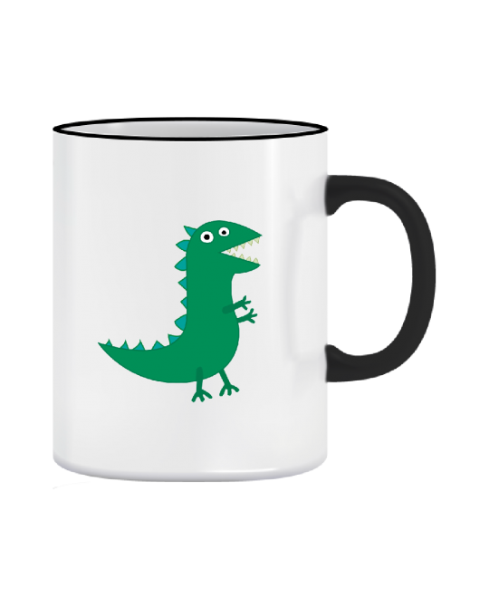 Puodelis Pepa Pig  Džordžo dinozauras